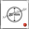 CAPSULES pour PIECES de 22 mm - Boite de 10 (300053 ou GRIPS22) Leuchtturm