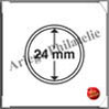 CAPSULES pour PIECES de 24 mm - Boite de 10 (319128 ou GRIPS24) Leuchtturm