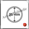 CAPSULES pour PIECES de 25 mm - Boite de 10 (331675 ou GRIPS25) Leuchtturm