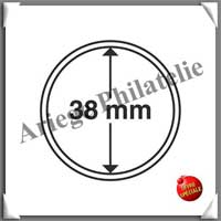 CAPSULES pour PIECES de 38 mm - Boite de 10 (327110 ou GRIPS38)