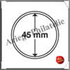 CAPSULES pour PIECES de 45 mm - Boite de 10 (303660 ou GRIPS45) Leuchtturm