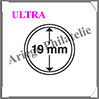 CAPSULES ULTRA pour PIECES de 19 mm - Boite de 10 (345020 ou GRIPSP19) Leuchtturm
