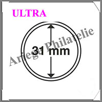 CAPSULES ULTRA pour PIECES de 31 mm - Boite de 10 (345038 ou GRIPSP31)