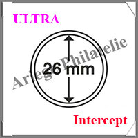 CAPSULES ULTRA Intercept - Pour PIECES de 26 mm - Boite de 10 (359418 ou GRIPSPI26)