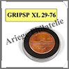 CAPSULES XL pour MONNAIES ou MEDAILLES de 29  76 mm - Boite de 2 (347415  ou GRIPSPXL76) Leuchtturm