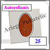 CADRES MONNAIES Autocollants - Spcial Pressed Penny - Boite de 25 (370435  ou KRSPP-25) Leuchtturm