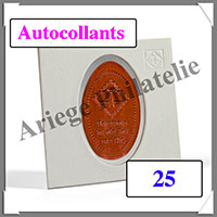CADRES MONNAIES Autocollants - Spcial Pressed Penny - Boite de 25 (370435  ou KRSPP-25)