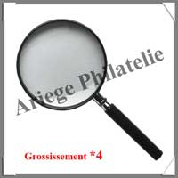 LOUPE  MANCHE - Grossissement x4 - Lentille 50 mm (308387 ou LU1)