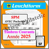 SAINT-PIERRE et MIQUELON 2025 - AVEC Pochettes (N15PMSF-25 ou 100341)