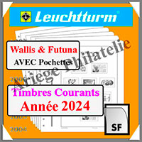 WALLIS et FUTUNA 2024 - AVEC Pochettes (N15WFSF-24 ou 372102)