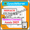 MONACO 2025 - AVEC Pochettes (N16SF-25 ou 100342) Leuchtturm