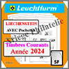 LIECHENSTEIN 2024 - AVEC Pochettes (N25SF-24 ou 373446) Leuchtturm