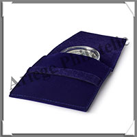 POCHETTE PREMIUM - BLEUE pour PIECE de MONNAIE jusqu' 50 mm - Unit (371411 ou ST50PBL)