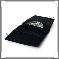 POCHETTE PREMIUM - NOIRE pour PIECE de MONNAIE jusqu' 50 mm - Unit (371412 ou ST50PS)