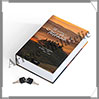 COFFRE-FORT LIVRE TOSCANA  - Avec CLE - 240x155x55 mm (366685 ou TRESOR3) Leuchtturm