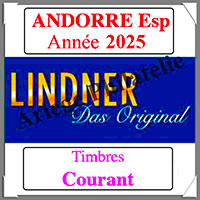 ANDORRE Espagnole 2025 - Timbres Courants (T123/16-2025)