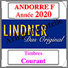 ANDORRE Franaise 2020 - Timbres Courants (T124a/08-2020) Lindner