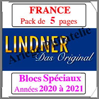 FRANCE - Pack 2020  2021 - Blocs Spciaux (T132/20BS)
