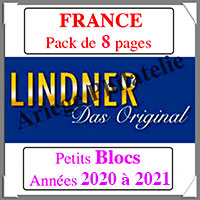 FRANCE - Pack 2020  2021 - Petits Blocs (T132/20K)