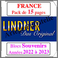 FRANCE - Pack 2022  2023 - Blocs Souvenirs (T132/22B)