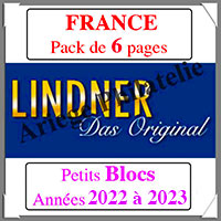 FRANCE - Pack 2022  2023 - Petits Blocs (T132/22K)