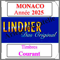 MONACO 2025 - Timbres Courants (T186/24-20254