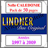 Nouvelle CALEDONIE Pack 1997  2009 - Timbres Courants (T446-97) Lindner