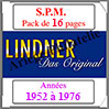 SAINT-PIERRE et MIQUELON Pack 1952  1976 - Timbres Courants (T448-52) Lindner