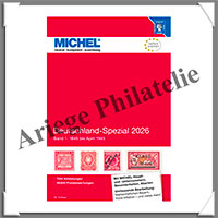 MICHEL - Catalogue des Timbres - ALLEMAGNE - Catalogue Sp�cialis� (Volume 1 : 1849-1945) - 2026 (6001-1-2026)