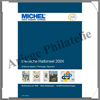 MICHEL - Catalogue des Timbres - PENINSULE IBERIQUE (Tome E4) - 2024 (6082-2-2024)