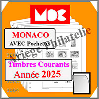 MONACO 2025 - AVEC Pochettes (CC16-25 ou 100344)