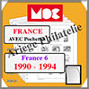FRANCE VI - Jeu de 1990  1994 - AVEC Pochettes (MC15-6 ou 315491) Moc
