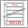 TOUS PAYS - Feuilles MOBILES  6 Bandes (37 mm) - Paquet de 10 Feuilles (MOCLB6 ou 316731) Moc