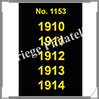 ETIQUETTE Autocollante - DATES : 1910  1914 (1153S) Safe