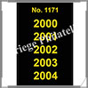 ETIQUETTE Autocollante - DATES : 2000  2004 (1171S) Safe