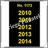 ETIQUETTE Autocollante - DATES : 2010  2014 (1173S) Safe