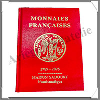 GADOURY - Monnaies Franaises - Edition 2025 (1840-25)