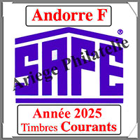 ANDORRE Fran�aise 2025 - Jeu Timbres Courants (2033-25)