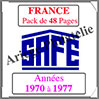 FRANCE - Pack 1970  1977 - Timbres Courants (2136) Safe