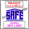 FRANCE - Pack 2022  2023 - Timbres Courants (2137-12) Safe
