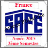 FRANCE 2015 - Jeu Timbres Courants - 2 me Semestre sans Plaquette (2137/152) Safe