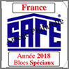 FRANCE 2018 - Feuilles Blocs Spciaux (2137/18A) Safe