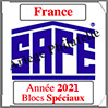 FRANCE 2021 - Feuilles Blocs Spciaux (2137/21A) Safe