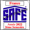FRANCE 2022 - Jeu Timbres Courants - 2 me Semestre sans Plaquette (2137/222) Safe