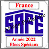 FRANCE 2022 - Feuilles Blocs Spciaux (2137/22A) Safe