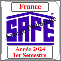 FRANCE 2024- Jeu Timbres Courants - 1 er Semestre (2137/241)