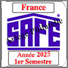 FRANCE 2025- Jeu Timbres Courants - 1 er Semestre (2137/251) Safe