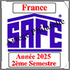 FRANCE 2025 - Jeu Timbres Courants - 2 �me Semestre (2137-252) Safe