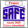 FRANCE 2025 - Jeu Timbres Autocollants des Entreprises (2137/25TA) Safe