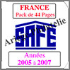 FRANCE - Pack 2005  2007 - Timbres Courants (2137-5) Safe
